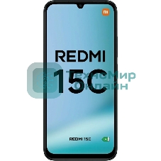Смартфон Xiaomi Redmi 15C RU 4/256Gb черный