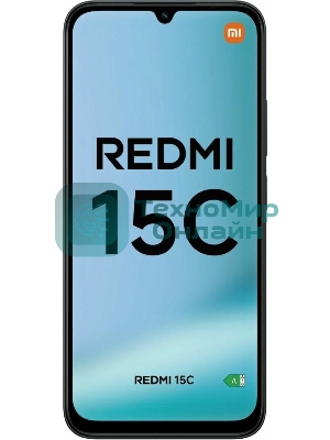 Смартфон Xiaomi Redmi 15C RU 4/256Gb черный