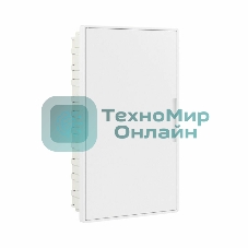 Щиток встраиваемый FRAME DKC F36B1WW 36мод. с бел. дверцей с 4 шинами PEN (2шт на 8 отверст. и 2шт на 10 отверст.) белый