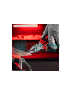 Плоскогубцы Matrix NICKEL 180 мм, никелированные, двухкомпонентные рукоятки