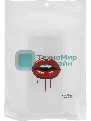 Чехол (клип-кейс) BORASCO ArtWorks, для Xiaomi Redmi Note 10/10S, прозрачный/рисунок