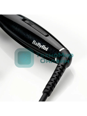 Расческа-выпрямитель BaByliss Smoothing Heated Brush HSB101E черный, 45 мм, 200 °C, 3 режима