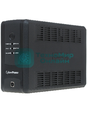 Источник бесперебойного питания CyberPower UT850EIG/850 ВА/425 Вт/USB/RJ-11/RJ-45/4 x IEC 320 C13 (компьютерная)