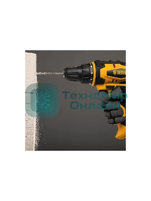 Дрель-шуруповерт Denzel SD-300-10, 300Вт, 40 Нм, щеточный