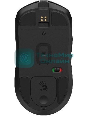 Мышь беспроводная/проводная A4Tech Bloody R72 Pro Duo черный, 26000 dpi, радиоканал, USB/USB-C, кнопки - 7