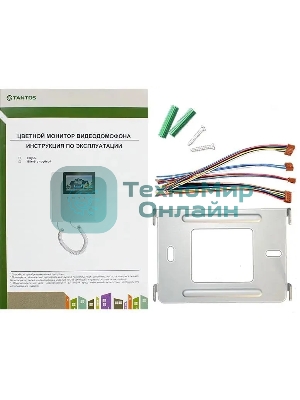 Видеодомофон Tantos Elly-S белый