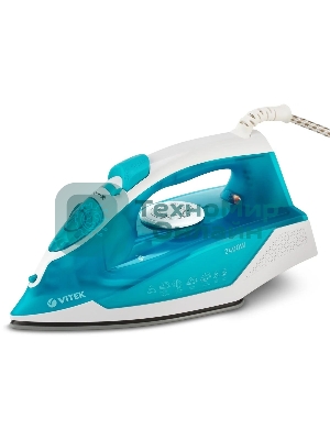 Утюг Vitek 8307-VT-01 2400 Вт бирюзовый/белый