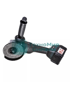 Угловая шлифовальная машина бесщеточная (болгарка) аккумуляторная KLPRO KLAT18BS-50 с регулеровкой оборотов (18В, Li-ion-2шт, 5.0Ач, 115мм, М14, 500-10000 об/мин З/У,в кейсе)