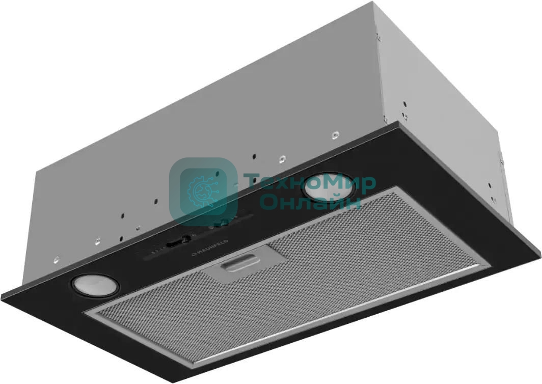 Вытяжка полновстраиваемая Maunfeld Crosby Light 5028, черный, 50 см, 850 куб. м/ч, 55 дБ