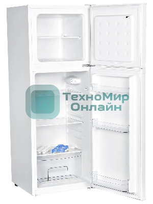 Холодильник Hyundai CT1551WT белый двухкамерный 98/34л