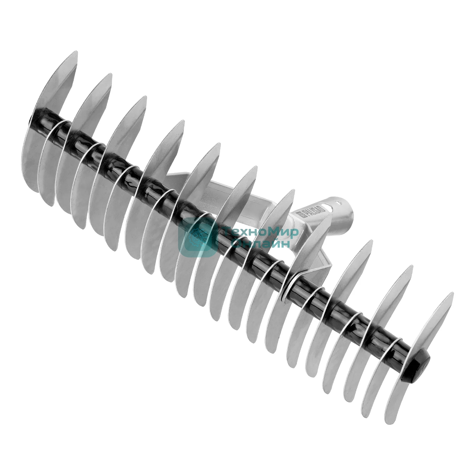 Грабли Palisad BASE двусторонние аэраторные, стальные, зубъя 11/21шт, 340 мм, без черенка