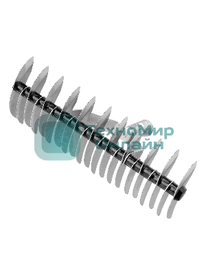 Грабли Palisad BASE двусторонние аэраторные, стальные, зубъя 11/21шт, 340 мм, без черенка