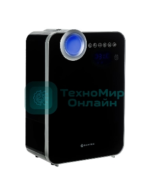 Увлажнитель воздуха Dantex D-H50UCF черный/серебристый, 130 Вт, 5 л, ультразвуковой, ионизация