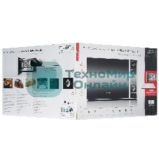 Микроволновая печь CASO MCG 30 Ceramic Chef серебристый, 30 л, 900 Вт, переключатели - кнопки, поворотный механизм