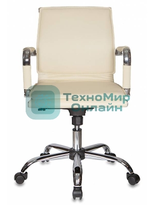 Кресло Бюрократ CH-993-Low/Ivory слоновая кость, экокожа