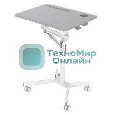 Стол для ноутбука Cactus VM-FDS101B столешница МДФ серый 70x52x106см (CS-FDS101WGY)