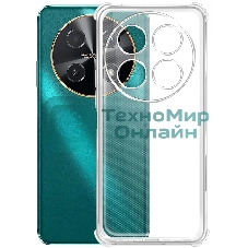 Чехол (клип-кейс) BoraSCO для Huawei Nova 12i Bumper Case прозрачный