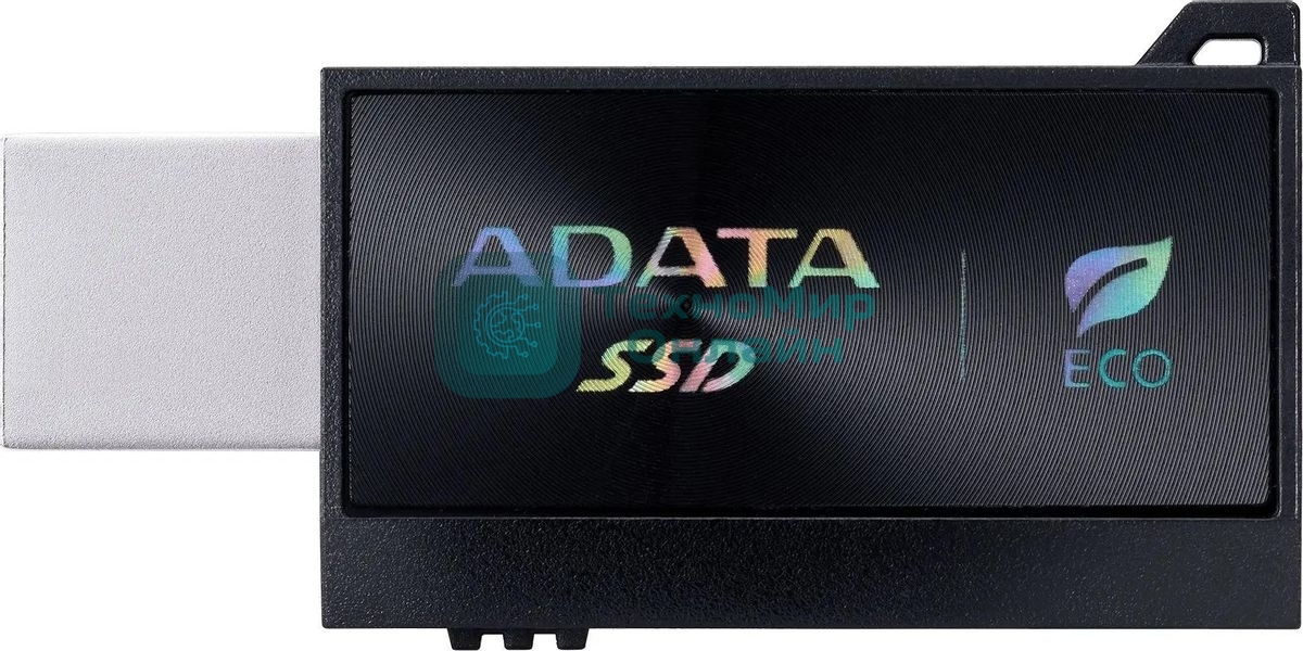 Внешний SSD ADATA SC730, 1TB, USB 3.2 Gen 2 Type-A/Type-C, R/W 600/600, черный