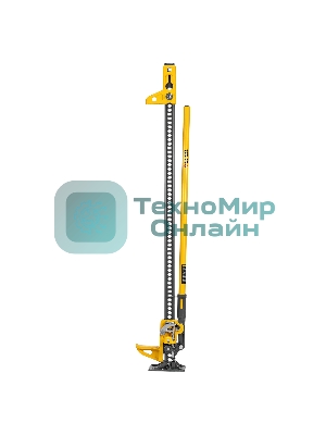 Домкрат реечный профессиональный Denzel 3,5 т, 115-1340 мм, High Jack