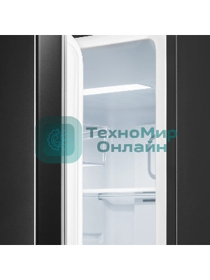 Морозильная камера Kuppersberg NFS 189 DX, High-Tech, отдельностоящая, ВхШхГ 185х60х65 см, объем 304 л, электронное управление, No Frost, LED дисплей, LED освещение, супер заморозка, инверторный компрессор, энергоэффективность А+, уровень шума 43 дБ, цвет черный