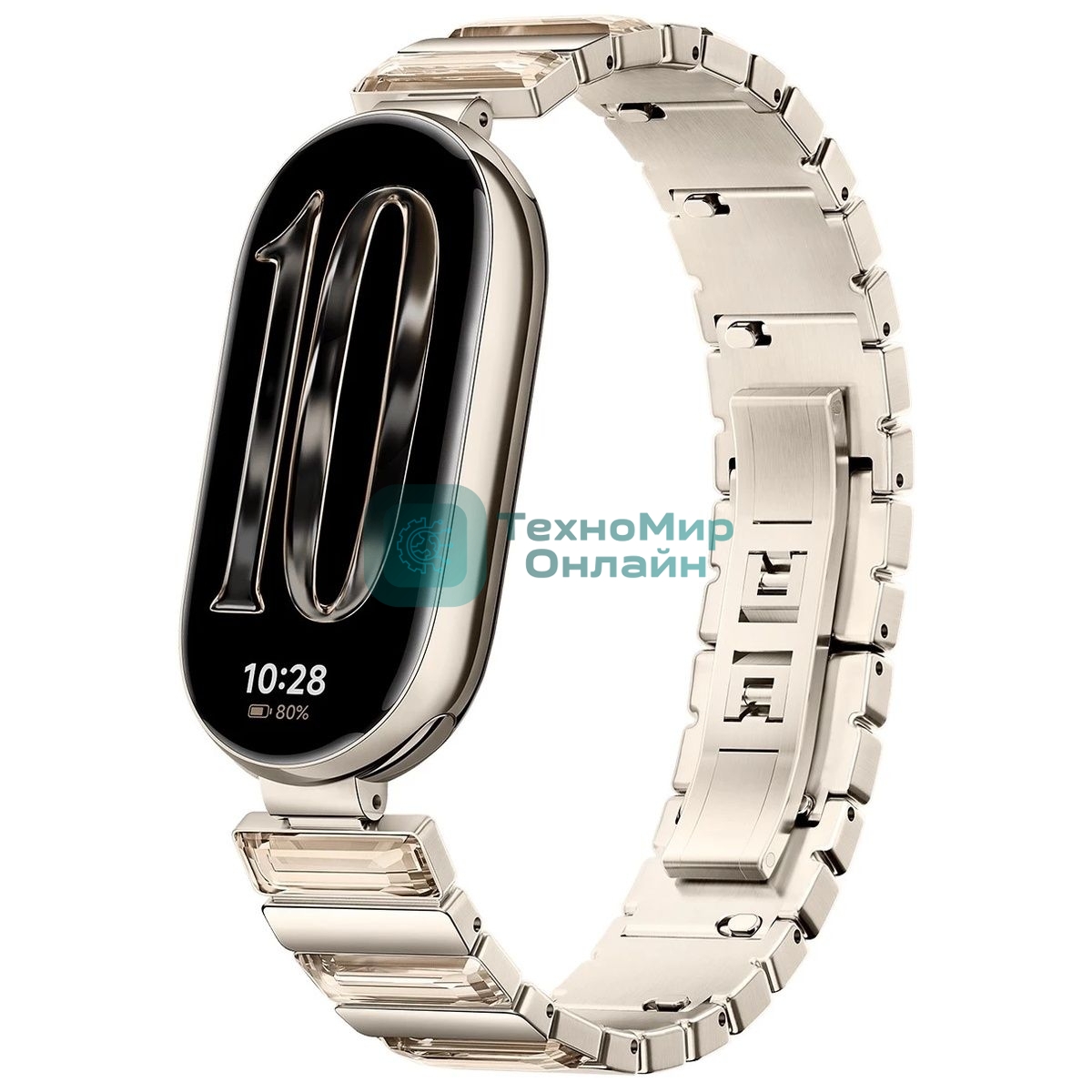 Фитнес-браслет Xiaomi Smart Band 10 Glimmer Edition Glimmer Gold