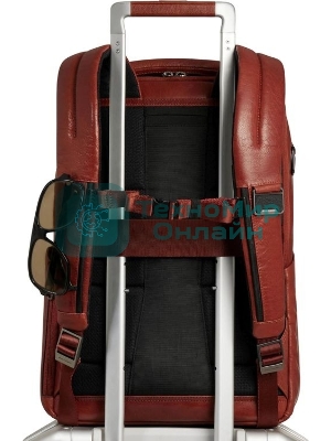 Рюкзак мужской Piquadro Solm CA7022S141/CU табачный кожа