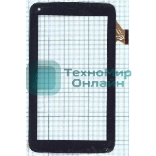 Сенсорное стекло (тачскрин) GT70M702 (188x108 мм), черное