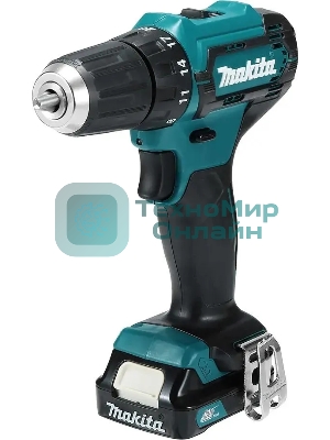 Дрель-шуруповерт Makita DF333DSAX6, 12 В, 2 Ач, 30 Нм, бесщеточный