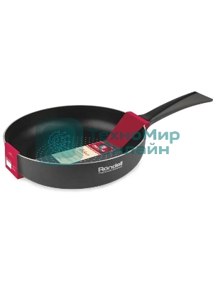 Сковорода Rondell Arabesco RDA-776, 24 см, без крышки, черный