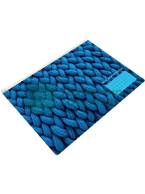 Папка на молнии ZIP Silwerhof FABRIC A5+ ПВХ 0.25мм