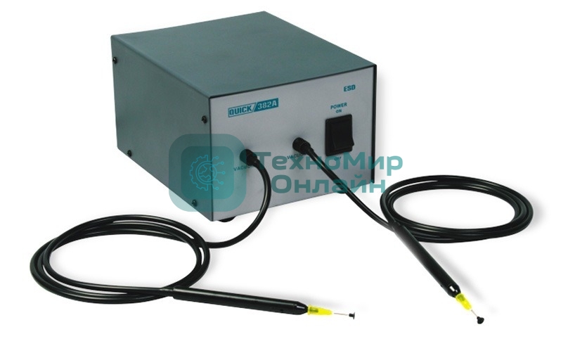 Вакуумный пинцет Quick 382A двухканальный