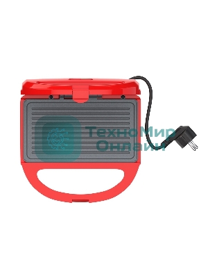 Гриль электрический Maxvi SM702P красный