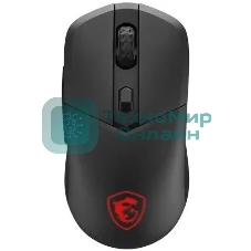 Мышь беспроводная/проводная MSI Versa 300 Elite черный, 26000 dpi, радиоканал, Bluetooth, USB, кнопки - 6