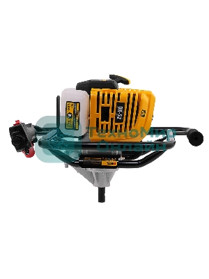 Мотобур Denzel DX-52 объем двигателя 52 см3, соединение 20 мм, без шнека