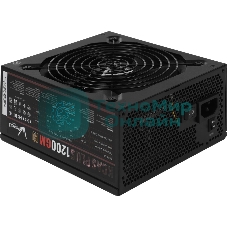 Блок питания Aerocool/Formula KCAS PLUS 1200GM V2, 1200Вт, 80 PLUS Gold, модульный, 140мм, черный
