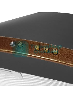 Вытяжка каминная Elikor Сигма 60П-650-К3Д антрацит/бронза, 60 см, 650 куб. м/ч, 56 дБ