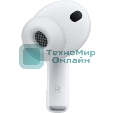 Беспроводные наушники Apple AirPods Pro (3rd Gen) белый, внутриканальные, Bluetooth, активное шумоподавление, беспроводная зарядка