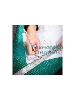 Линейка стальная Deli DL8050Y 500мм нержавеющая сталь