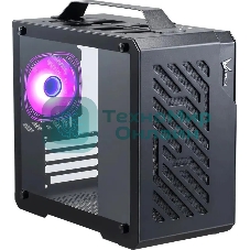 Компьютерный корпус Aerocool/Formula Air Cube G3 черный без БП mATX 5x120мм 1xUSB 3.0 1xUSB3.1 audio bott PSU