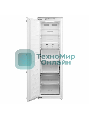 Морозилка встраиваемая KSFI 1795 Korting белый однокамерная 220л