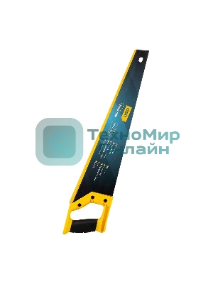 Ножовка по дереву Deli DL6850 500мм Материал: 65Mn. Термообработанная поверхность. Зубья пилы: 7 TPI. Шлифовка зубов с 2-х сторон. Литая ручка из двухкомпонентного противоударного пластика.