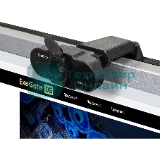 Веб-камера ExeGate BlackView C525 HD 1280x720, 30 кадр/с, USB Type-A, микрофон (шумоподавление), шторка приватности, универсальное крепление, штатив в комплекте