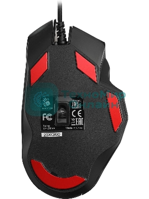 Мышь проводная A4Tech Bloody J95s черный, 8000 dpi, USB, кнопки - 9