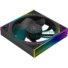 Кулер для корпуса Thermalright TL-M12R Reverse (124x120x25mm, 4-pin PWM, ARGB, 42.6CFM, 23.2dBA, 1500RPM, черный)