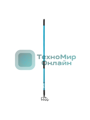 Рыхлитель Palisad четырехзубый стальной, 120х1505 мм, фибергласовый черенок, ПВХ накладка, LUXE