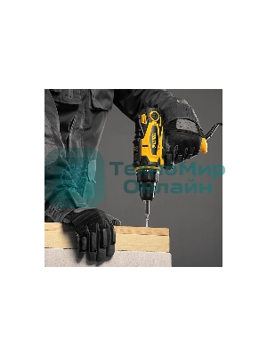 Дрель-шуруповерт Denzel SD-300-10, 300Вт, 40 Нм, щеточный