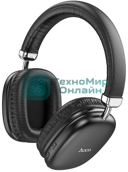 Беспроводные/проводные наушники Hoco W35 черный, полноразмерные, Bluetooth + проводной, до 40 ч