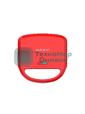 Гриль электрический Maxvi SM702P красный
