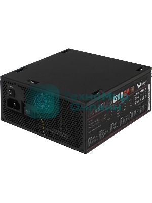 Блок питания Aerocool/Formula KCAS PLUS 1200GM V2, 1200Вт, 80 PLUS Gold, модульный, 140мм, черный