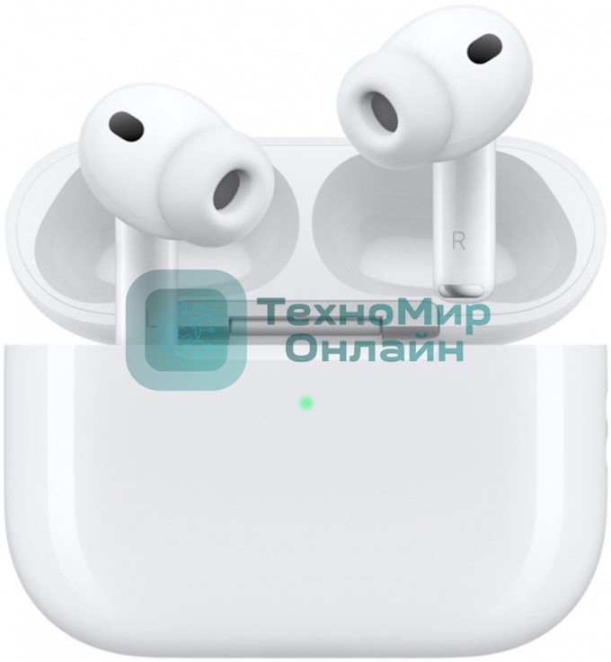 Беспроводные наушники Apple AirPods Pro (3rd Gen) белый, внутриканальные, Bluetooth, активное шумоподавление, беспроводная зарядка